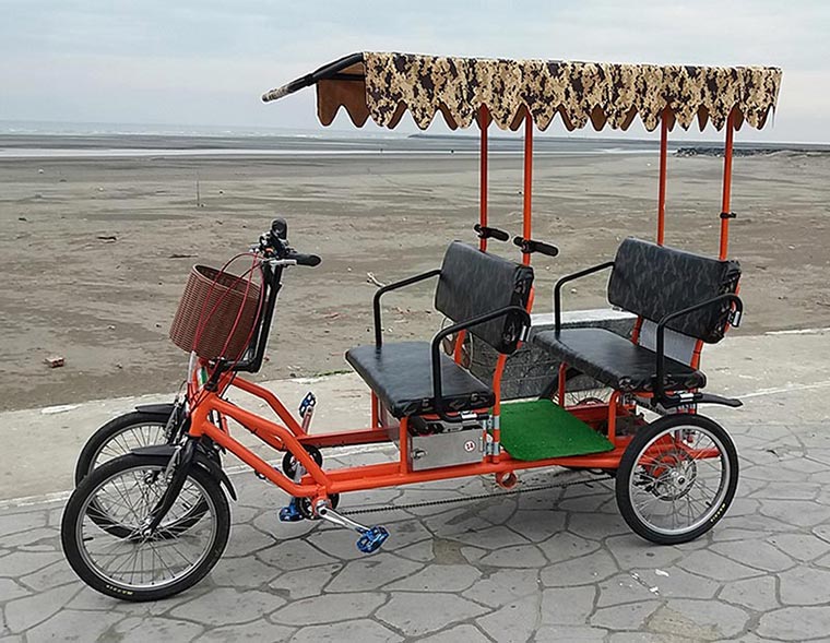 Four person Electric Quadricycle Four person Electric Quadricycle