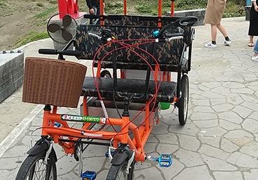 Electric Bicycle Tourist Cart 4 person Electric Bicycle Tourist Cart 4 person