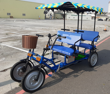 Electri rickshaw for 4 people