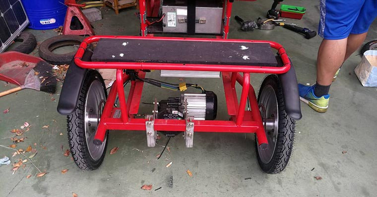 Electric mini truck - DC Motor